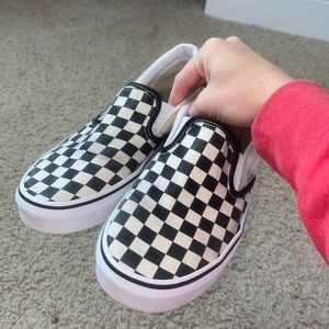 Checkered Vans